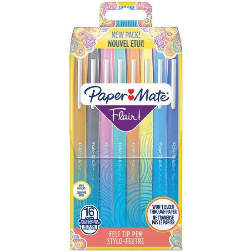 Pennarello Flair Original - Confezione da 16 - Papermate