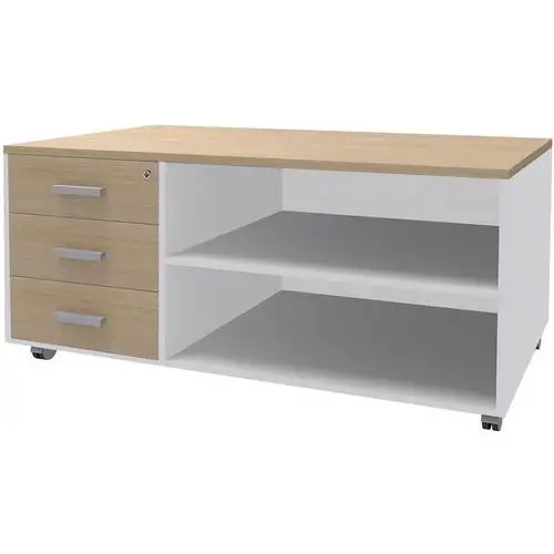 Console mobile maniglia opaca 3 cassetti Urban