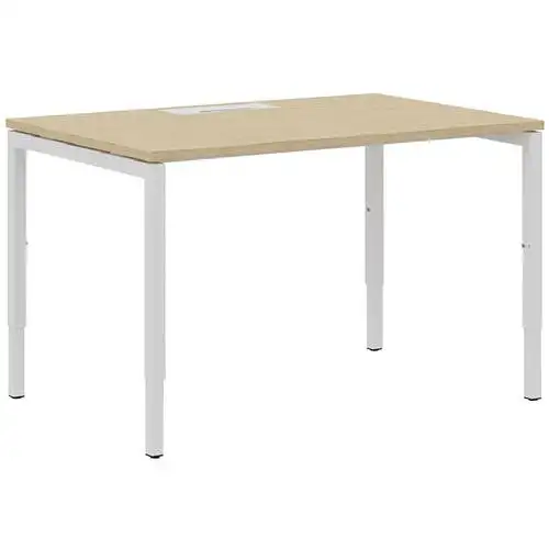 Scrivania dritta 120 cm piedi U regolabili Misao - Manutan Expert