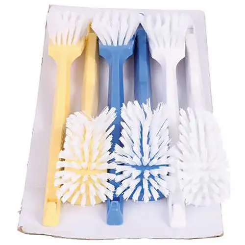 Spazzola per stoviglie in plastica e fili nylon-Nedac Sorbo