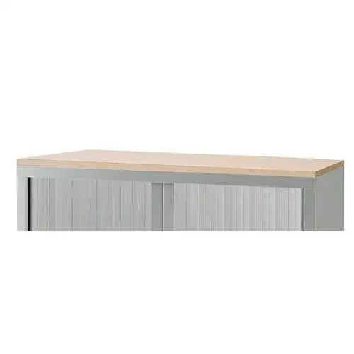 Top di finitura in melaminico per armadio L 100xP 44,6 cm