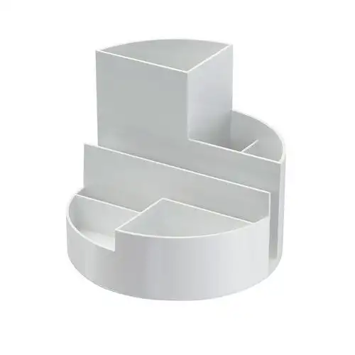 Organizer da tavolo Rundbox riciclaggio 90% plastica riciclata PS-Maul