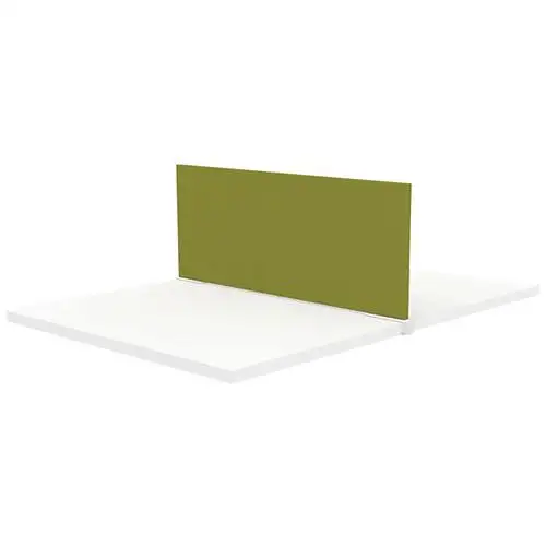 Pannello divisorio in tessuto con pinza per scrivania X4 - 80 cm