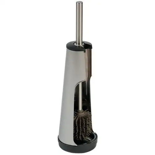 Scopino per WC a pavimento - Silicone/Inox spazzol - Probbax