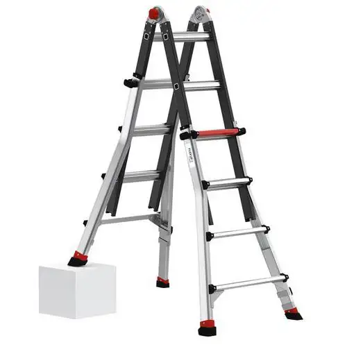 Scala multiuso - FLEX'UP+ con 2 piedi regolabili - Tubesca