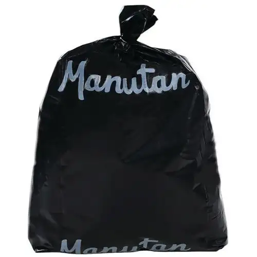 Sacco per rifiuti nero - Rifiuti leggeri - Da 60 a 160 L - Manutan Expert
