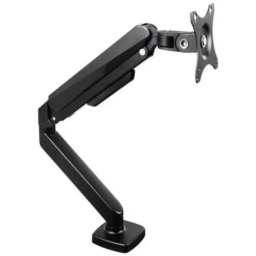 Braccio portaschermo singolo articolato ergonomico nero - Manutan Expert