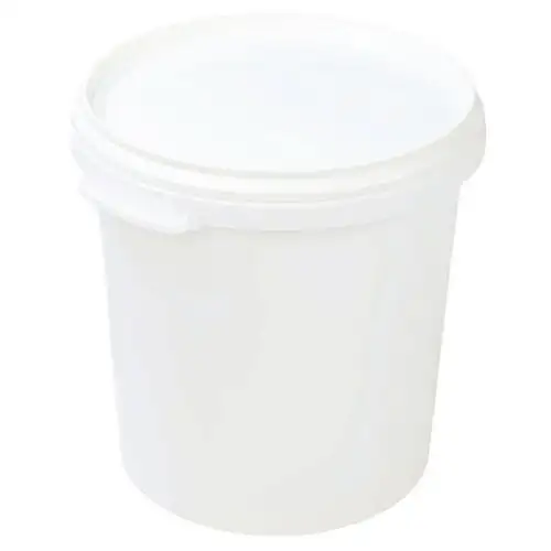 Secchio bianco con coperchio - Da 1 a 30 L - Manutan Expert