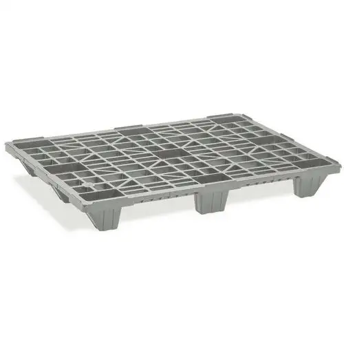 Lotto di 10 pallet impilabili e riciclati - 9 basi - MDM