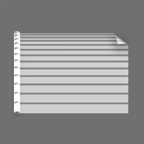 Pellicola decorativa a strisce smerigliate degressive - Luminis