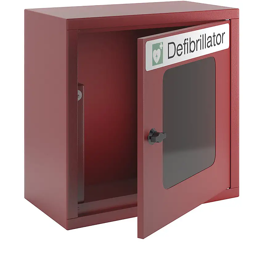 Armadietto per defibrillatore – Pavoy con segnale acustico di allarme