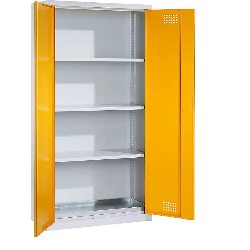 Armadio ecologico – eurokraft basic altezza 1800 mm, 3 ripiani