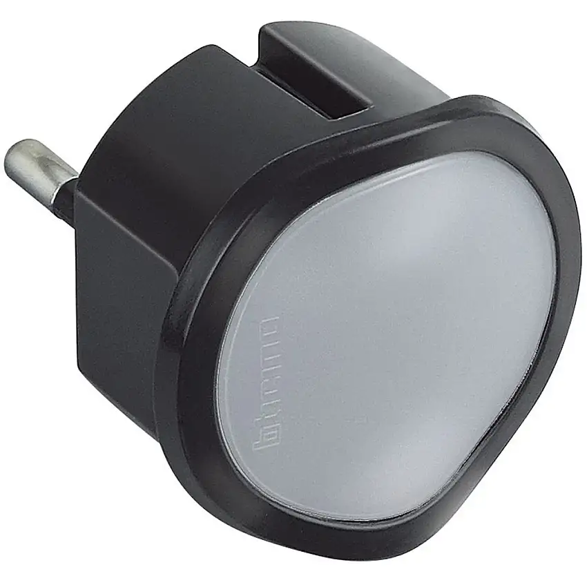 Adattatore Standard TED + Luce di Emergenza Grigia - BTicino