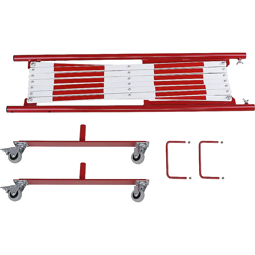 Barriera a pantografo – CrashStop con 2 rotelle