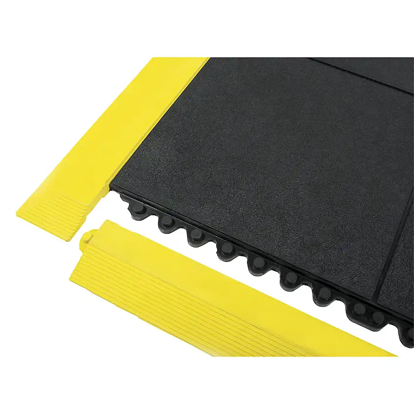 Bordino antinciampo, giallo – COBA in gomma al nitrile, lunghezza 900 mm