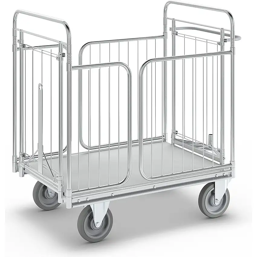 Carrello a 4 sponde – HelgeNyberg lunghezza interna 1000 mm