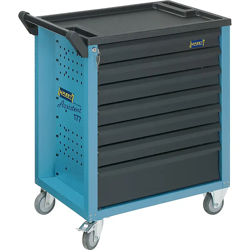 Carrello portautensili 177-7 – HAZET alt. x largh. x prof. 913 x 778 x 496 mm