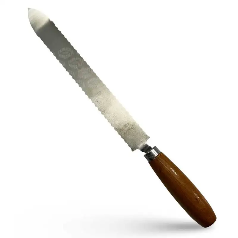 Coltello per disopercolare doppia lama ondulata in acciaio Inox disopercolatore per favi per apicoltura