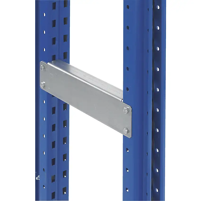 Distanziali zincati – SCHULTE per scaffale doppio, 1 coppia