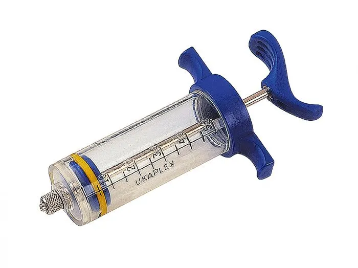 dosatore da 50 ml per gocciolato di ossalico specifico per l'utilizzo in apicoltura