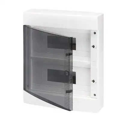 Gewiss GW40047 - Centralino da Parete 24 moduli porta trasparente IP40