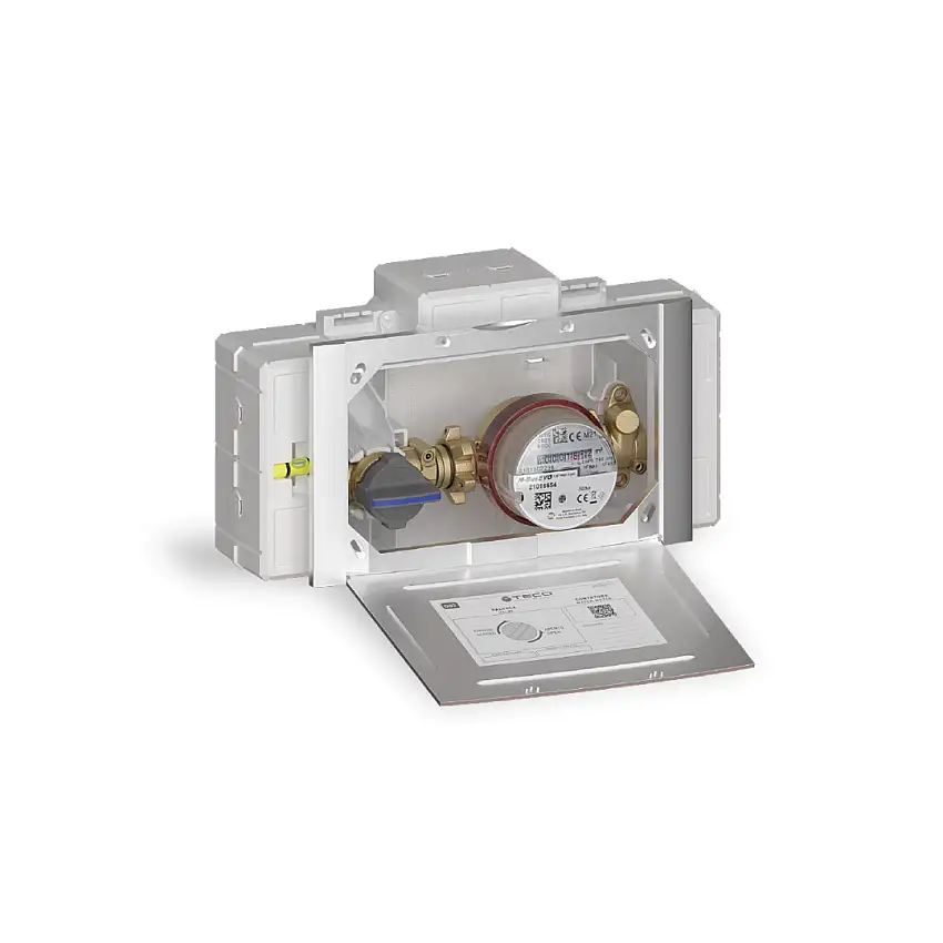 TECO Kit di Contabilizzazione da Incasso Con Contatore Volumetrico Singolo Modello K4CC "Mono" - K4CCDF10100