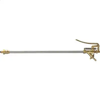 Rubinetto a galleggiante in ottone con asta piatta inox tipo "5 copiglie"