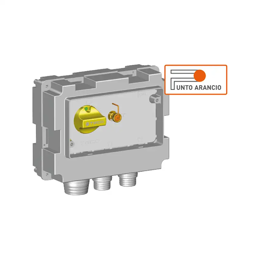 TECO Collettore Gas Con Intercettazione Generale a Due Vie Modello K2.3 - Cod. K203CC10100