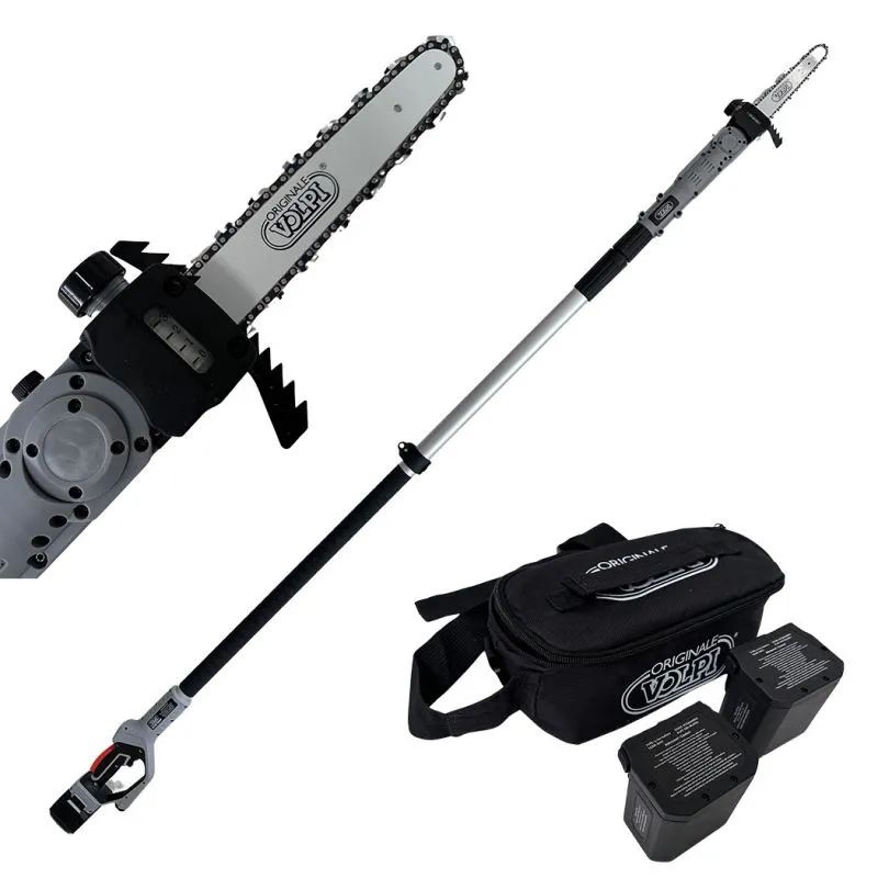 KVS 7100P Volpi potatore su asta telescopica cm 250-350 con due batterie litio KVS7100P