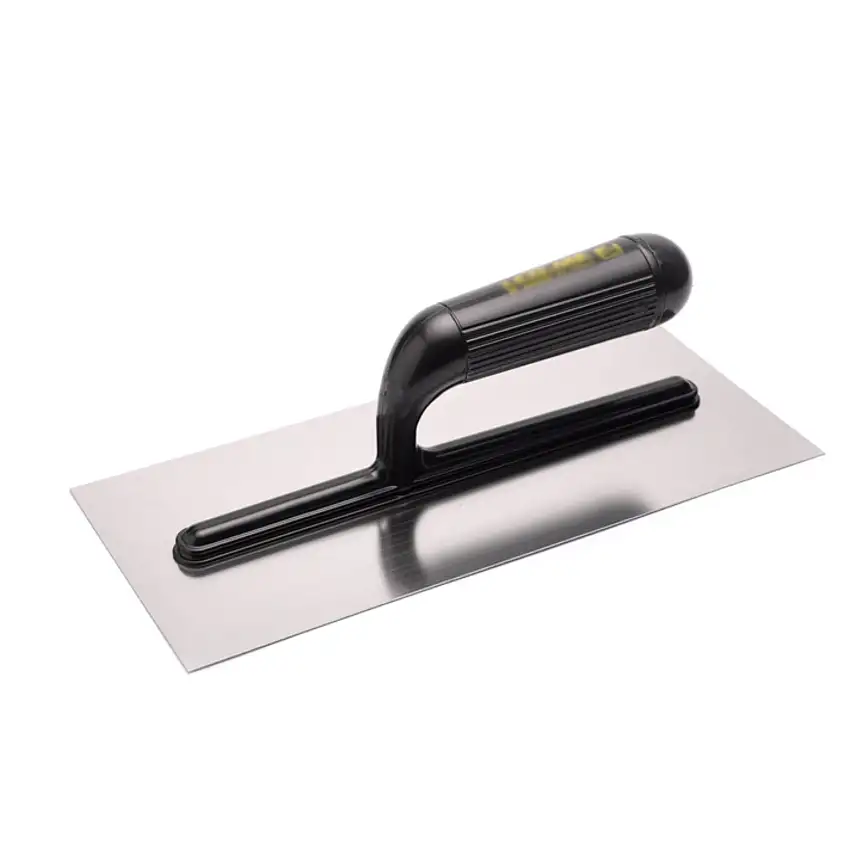 Frattone liscio americano con base e supporto in inox saldato 12 x 28 cm