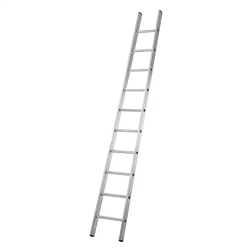 Scala svasata ad un elemento realizzata in alluminio leggero e resistente antiscivolo