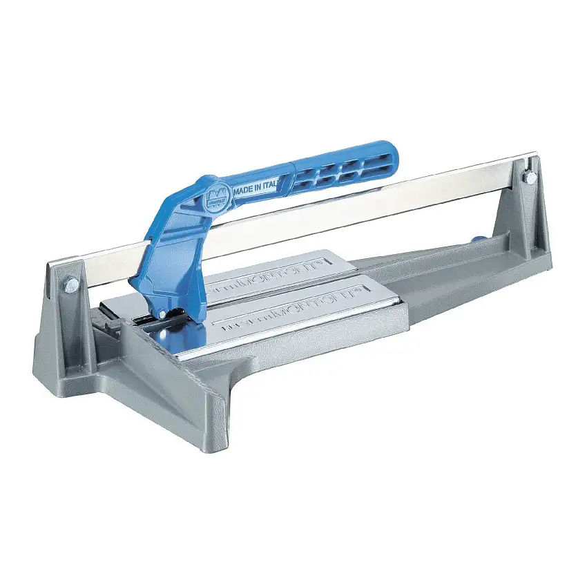Tagliapiastrelle Minimontolit "Evoluzione" in alluminio pressofuso e acciaio nichelato