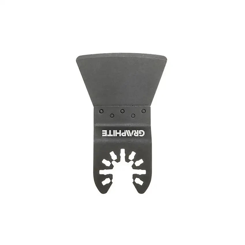 Raschietto rigido per legno compatibile per utensile multifunzione "Graphite" 50 mm