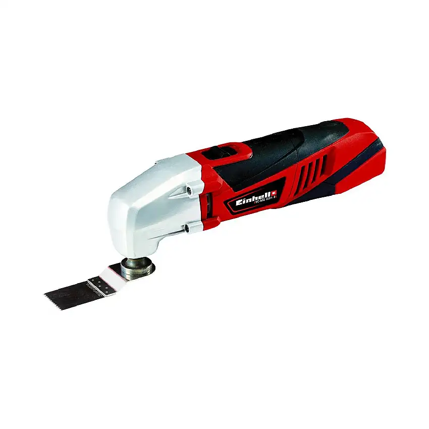 Utensile multifunzione "TC-MG 220/1 E" indicato per tagliare e raschiare con impugnatura antiscivolo 220W