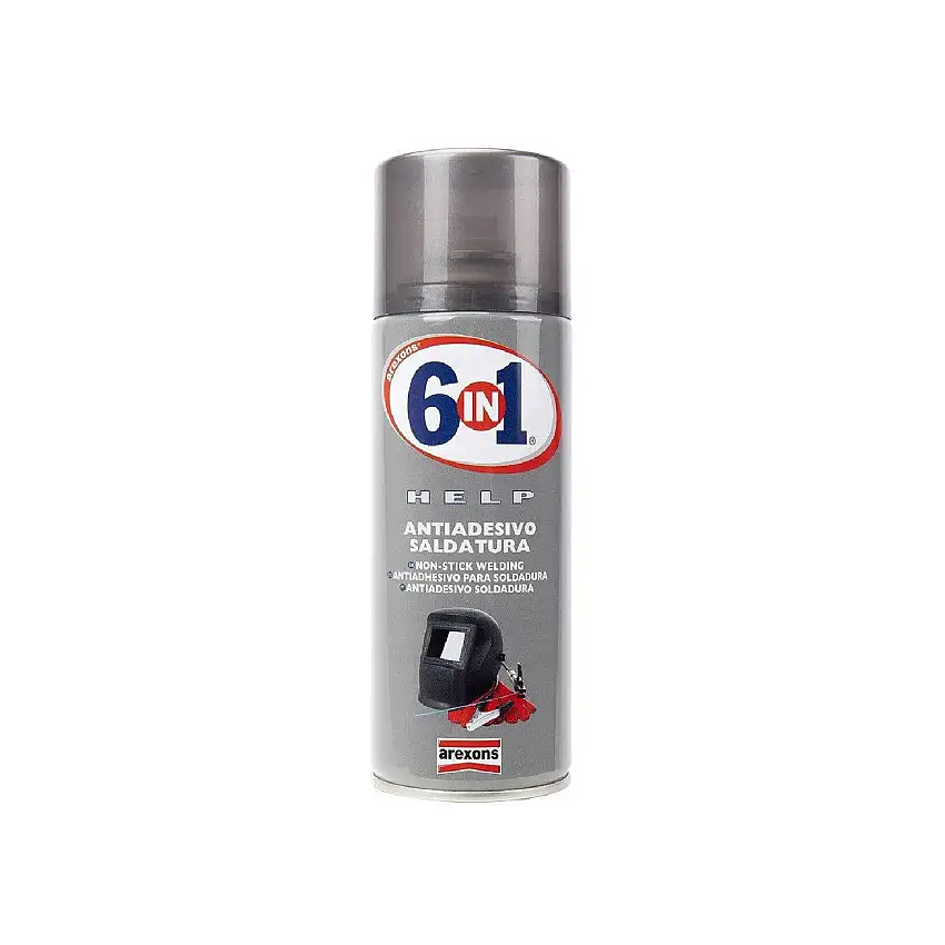 Detergente spray "Help Antiadesivo" ideale per impedire l'adesione degli spruzzi nel corso delle saldature 400 ml