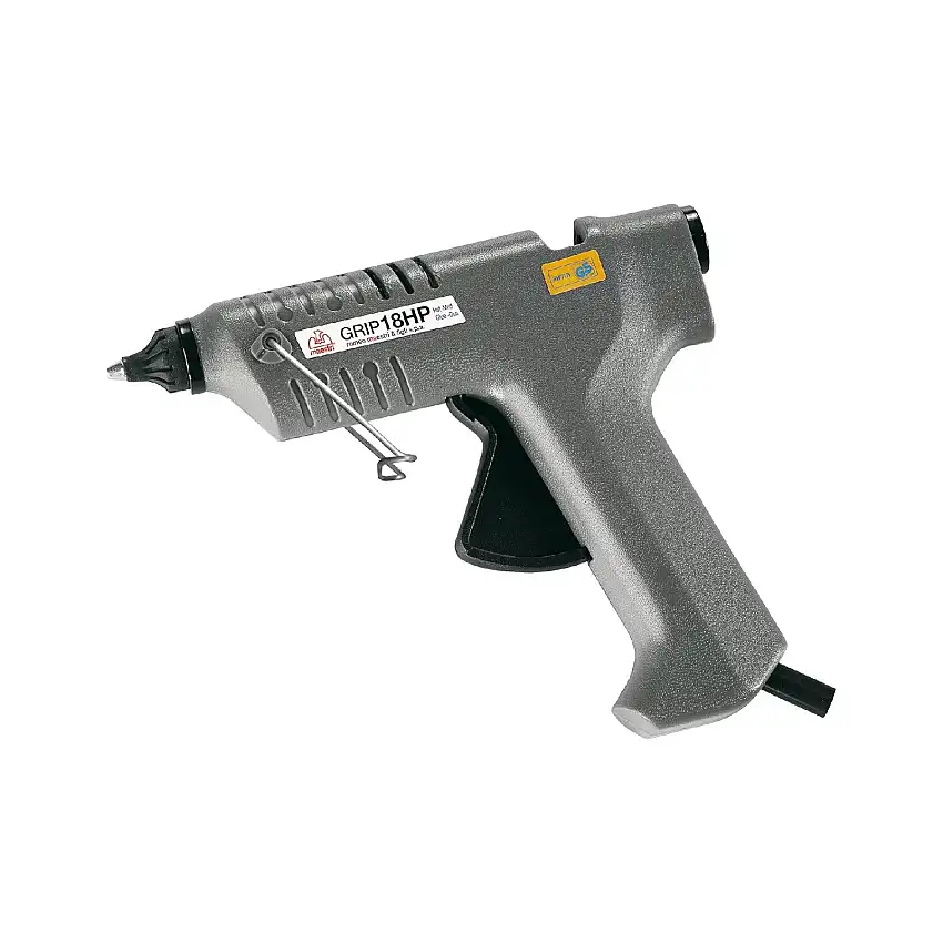 Pistola termocollante elettrica leggera e maneggevole ideale per colle standard Ø 12 mm