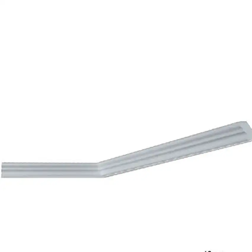 Cornice decorativa per soffitto in polistirene, mm. 40x50