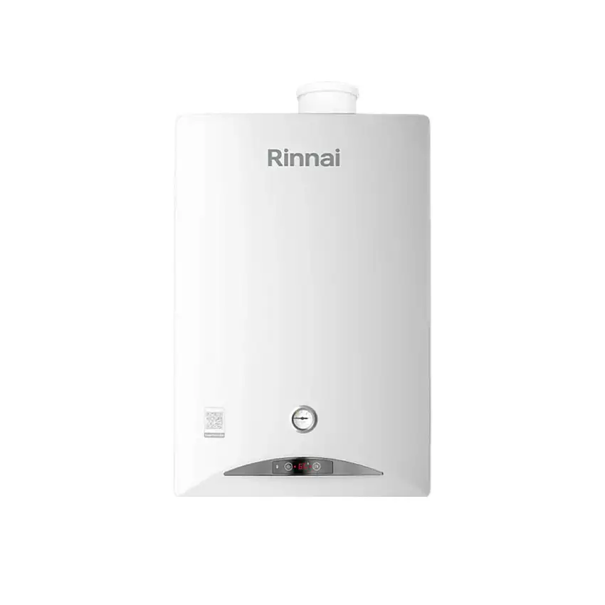 Caldaia a Condensazione Rinnai Zen 24 Kw Low Nox Metano Cod. REB-KBI2424FF-NG - Wi-Fi e Neutralizzatore Integrati - Completa di Kit Scarico Fumi