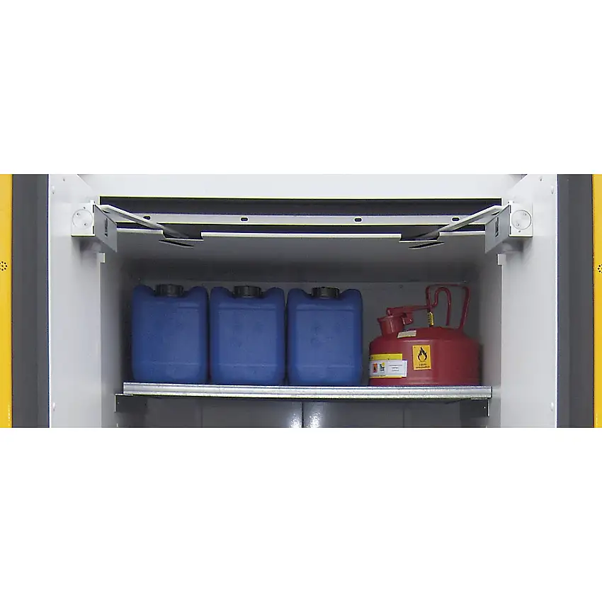 Ripiano grigliato per armadio per fusti – LaCont largh. x prof. 1550 x 1430 mm