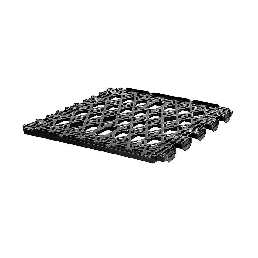 Ripiano in plastica per rollcontainer con 2 sponde