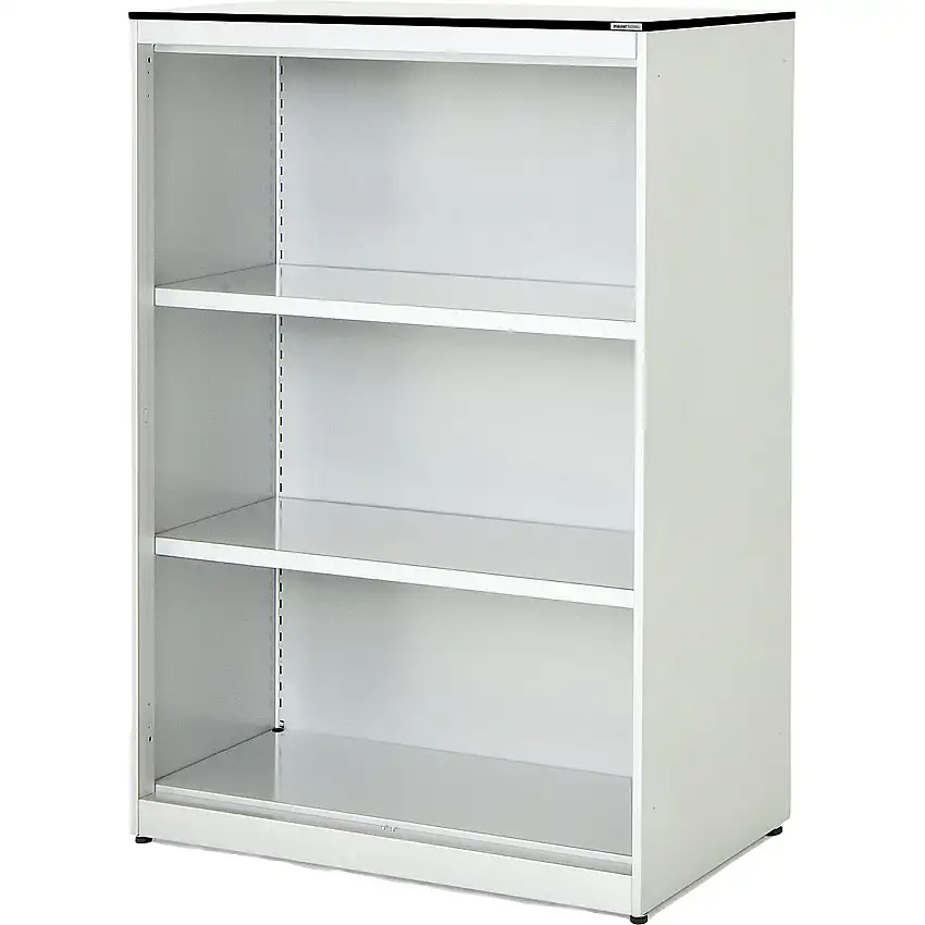 Scaffale combinato – mauser alt. x largh. x prof. 1168 x 800 x 432 mm, piano con anima piena, 2 ripiani