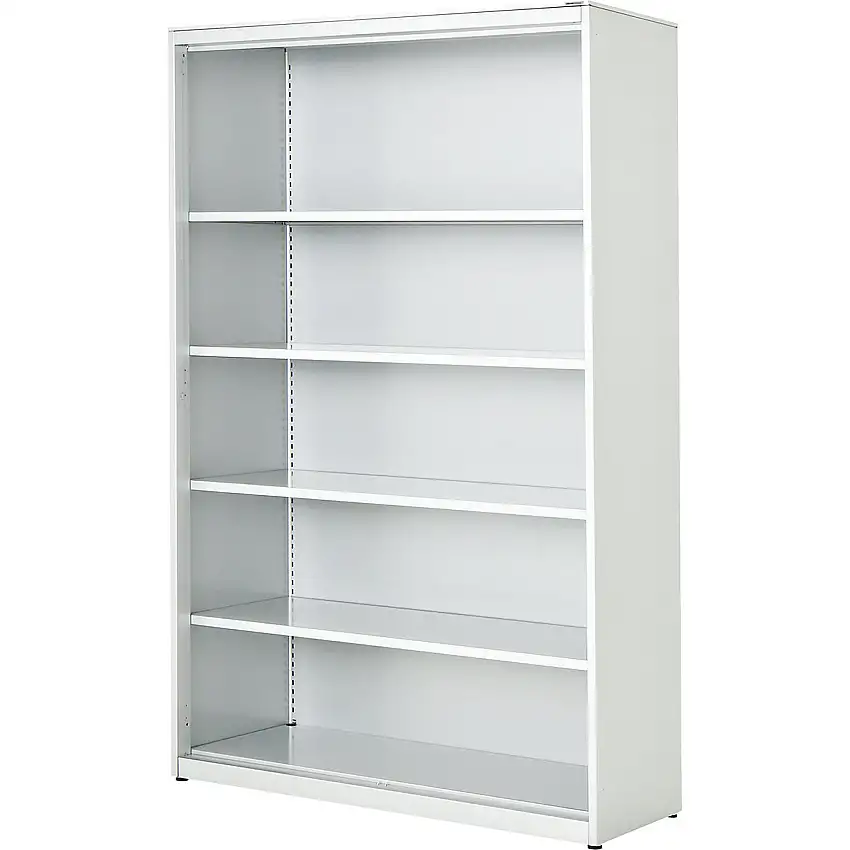 Scaffale combinato – mauser alt. x largh. x prof. 1956 x 1200 x 432 mm, pannello in acciaio, 4 ripiani