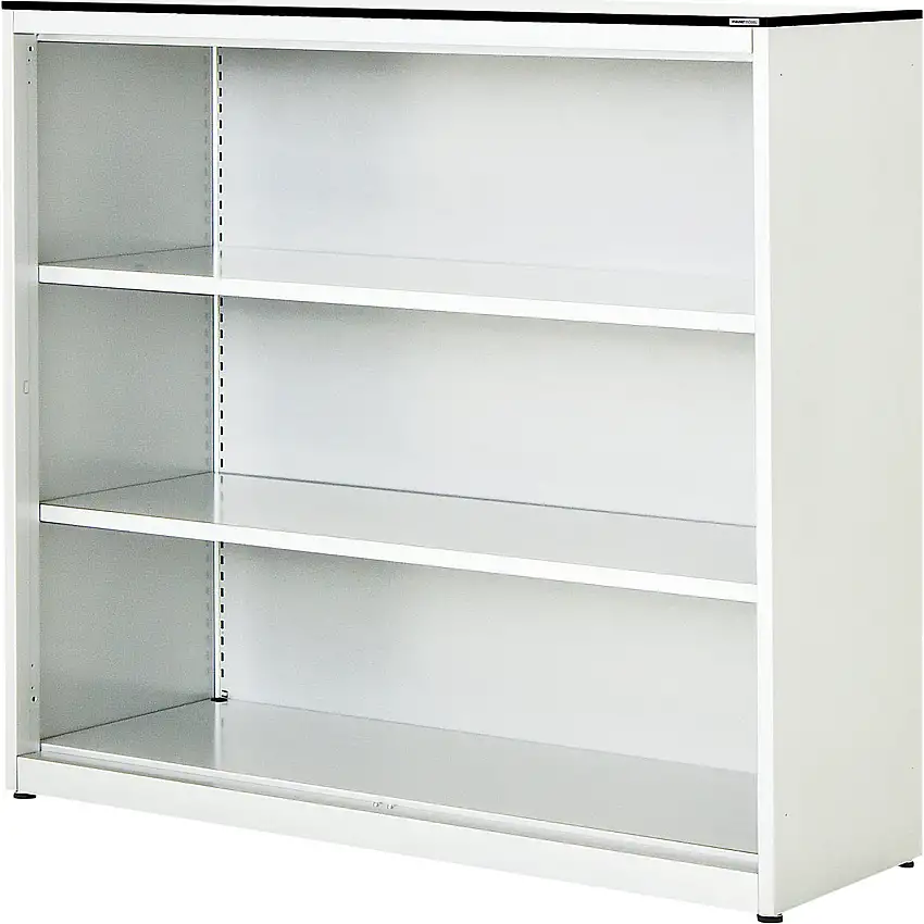 Scaffale combinato – mauser alt. x largh. x prof. 1168 x 1200 x 432 mm, piano con anima piena, 2 ripiani