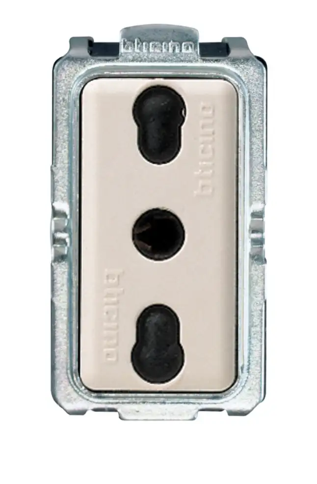 Presa bipasso 2p T 10/16A "LINEA MAGIC" Bticino