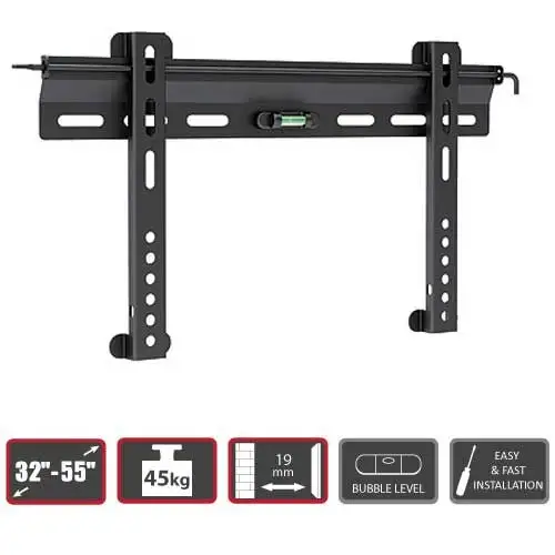 Supporto per montaggio a parete schermo piatto 32"-55". TV-PLB-40E / Segshop | Supporto per montaggio a parete schermo piatto 32"-55". TV-PLB-40E