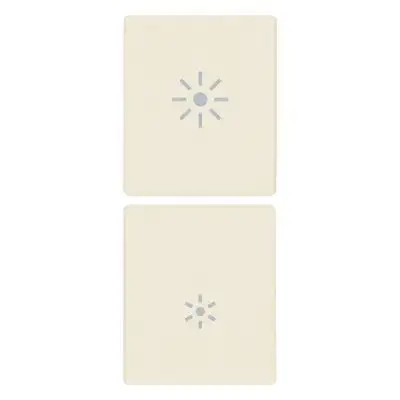 Vimar 31480.RC - Due mezzi tasti 1M dimmer canapa Linea