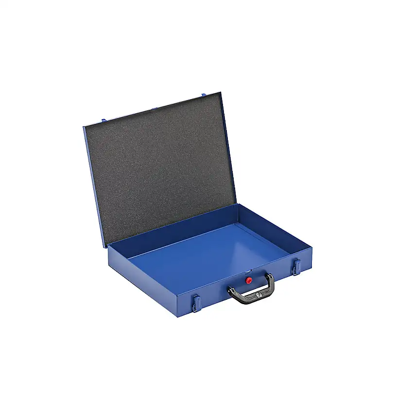 Valigetta portaminuteria con cassettine lungh. x largh. 460 x 370 mm