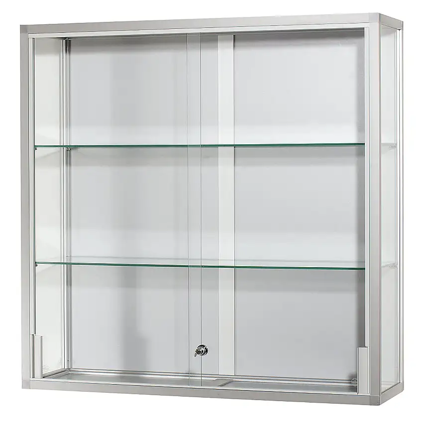 Vetrinetta a muro altezza 1000 mm, 2 ante scorrevoli