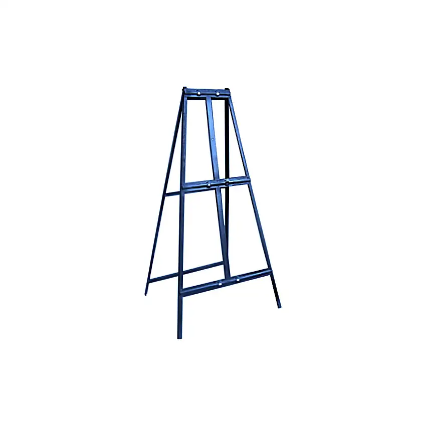 Cavalletto universale realizzato in acciaio verniciato con sezione 15 x 15 mm ideale per il supporto segnaletico