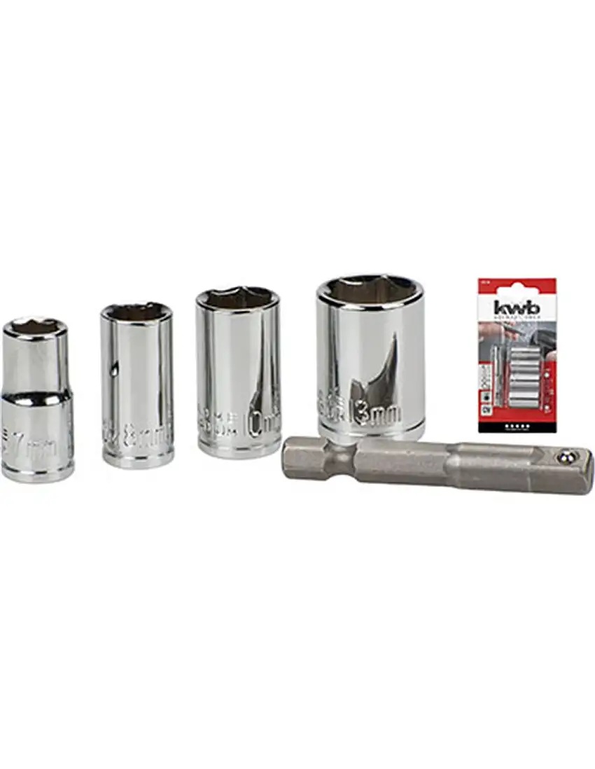 ADATTATORI PORTABUSSOLA + BUSSOLE KWB MM 7+8+10+13 CFPZ 5